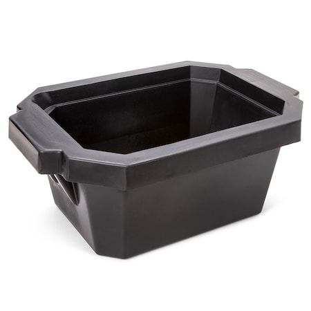 Globe Scientific Ice Tray, 4 Liter, Black 455022K